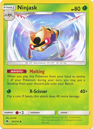 Lost Thunder - 030/214 - Ninjask