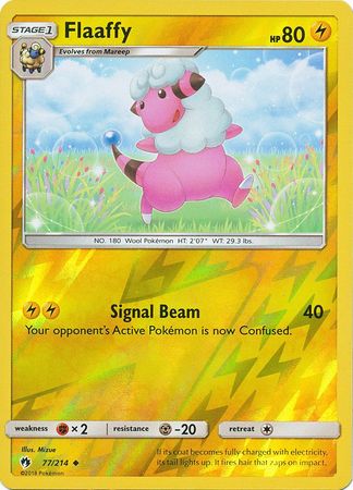 Lost Thunder - 077/214 - Flaaffy - Reverse Holo