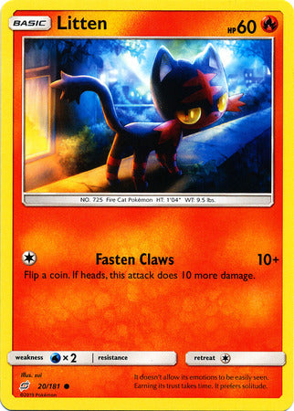 Team Up - 020/181 - Litten