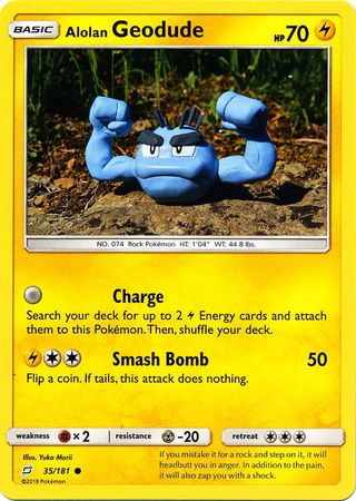 Team Up - 035/181 - Alolan Geodude