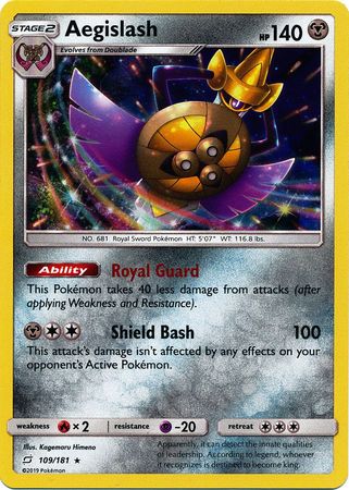 Team Up - 109/181 - Aegislash - Holo