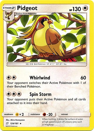 Team Up - 124/181 - Pidgeot