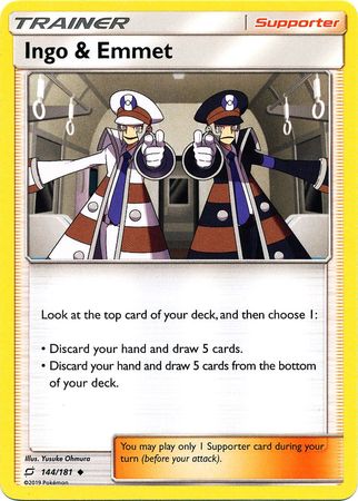 Team Up - 144/181 - Ingo &amp; Emmet