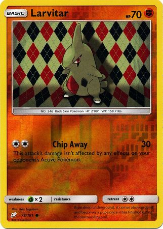 Team Up - 079/181 - Larvitar - Reverse Holo