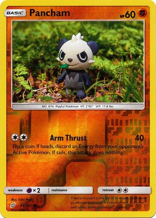 Team Up - 081/181 - Pancham - Reverse Holo