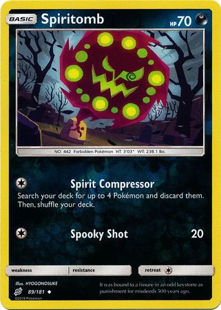 Team Up - 089/181 - Spiritomb - Reverse Holo