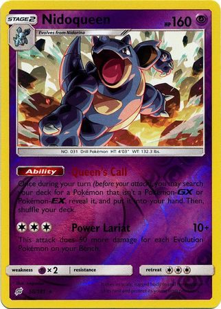 Team Up - 056/181 - Nidoqueen - Reverse Holo