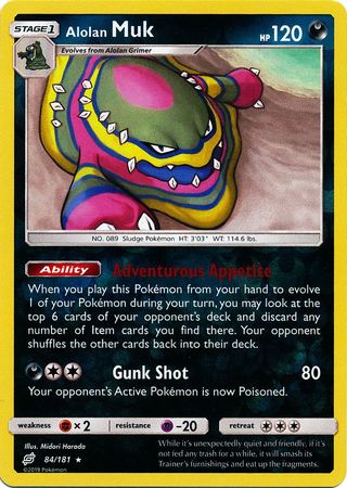 Team Up - 084/181 - Alolan Muk - Reverse Holo