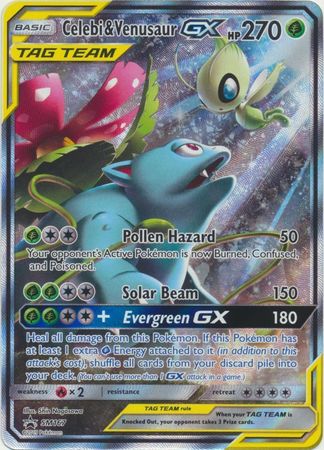 Black Star Promos - SM167 - Celebi &amp; Venusaur GX (Tag Team)