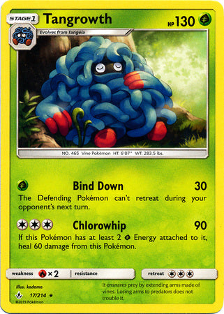Unbroken Bonds - 017/214 - Tangrowth