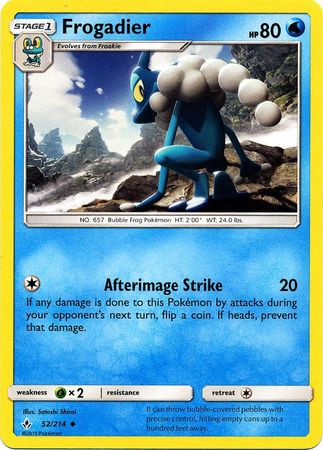 Unbroken Bonds - 052/214 - Frogadier