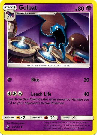 Unbroken Bonds - 065/214 - Golbat