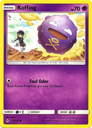 Unbroken Bonds - 073/214 - Koffing