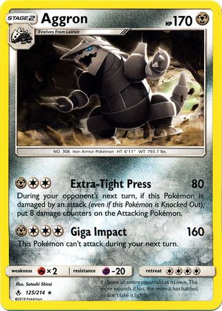Unbroken Bonds - 125/214 - Aggron