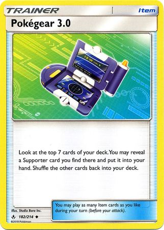 Unbroken Bonds - 182/214 - Pokégear 3.0
