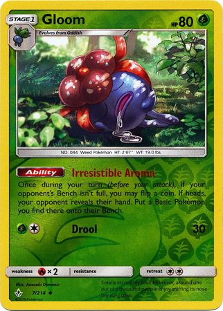 Unbroken Bonds - 007/214 - Gloom - Reverse Holo