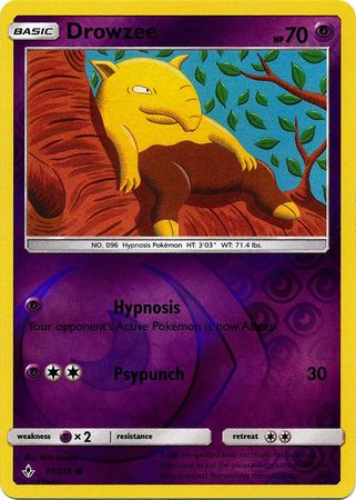 Unbroken Bonds - 071/214 - Drowzee - Reverse Holo