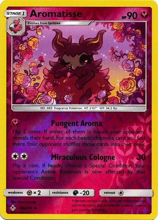 Unbroken Bonds - 142/214 - Aromatisse - Reverse Holo
