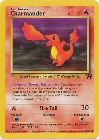 Team Rocket - 050/082 - Charmander