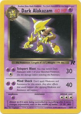 Team Rocket - 018/082 - Dark Alakazam
