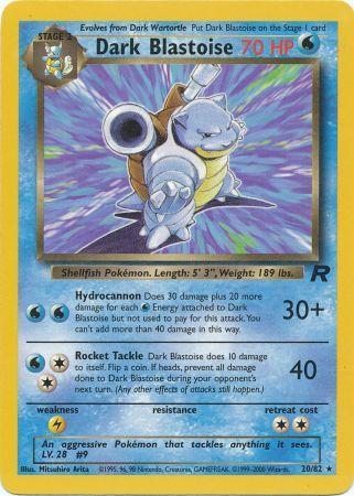 Team Rocket - 020/082 - Dark Blastoise