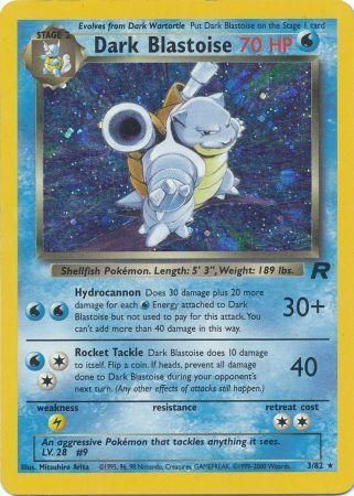 Team Rocket - 003/082 - Dark Blastoise - Holo