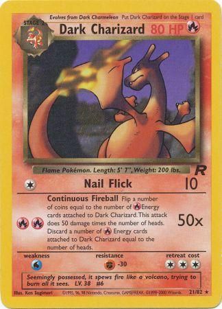Team Rocket - 021/082 - Dark Charizard