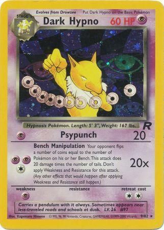 Team Rocket - 009/082 - Dark Hypno - Holo
