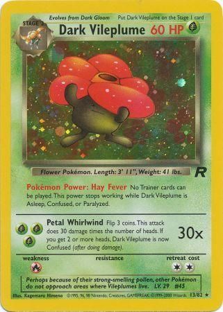 Team Rocket - 013/082 - Dark Vileplume - Holo
