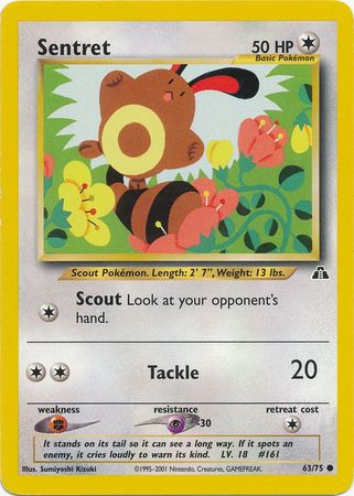 Neo Discovery - 063/075 - Sentret