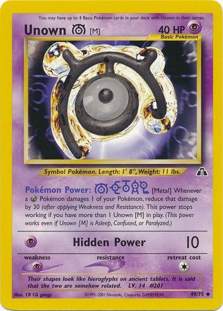 Neo Discovery - 049/075 - Unown [M]