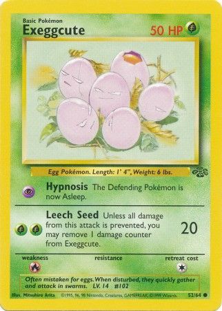 Jungle - 052/064 - Exeggcute
