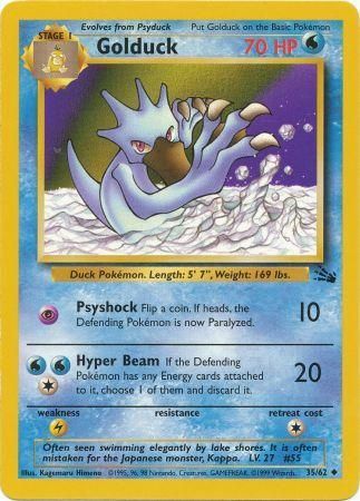 Fossil - 035/062 - Golduck