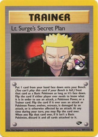 Gym Challenge - 107/132 - Lt. Surge's Secret Plan