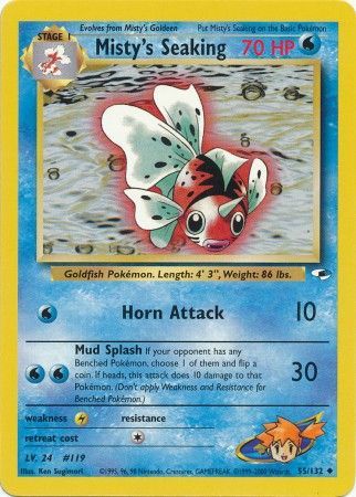 Gym Heroes - 055/132 - Misty's Seaking