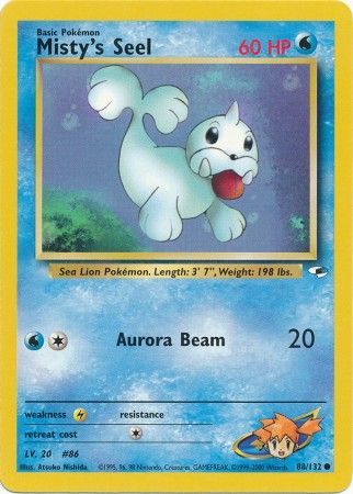 Gym Heroes - 088/132 - Misty's Seel