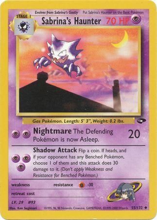 Gym Challenge - 055/132 - Sabrina's Haunter