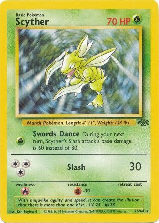 Jungle - 026/064 - Scyther
