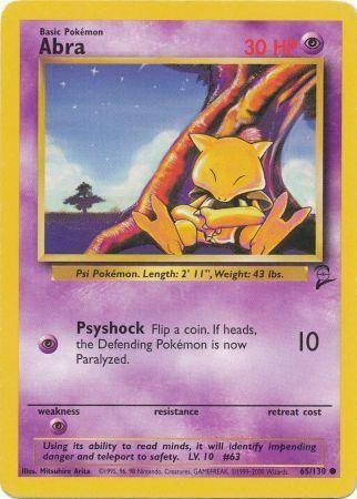 Base Set 2 - 065/130 - Abra