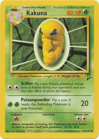 Base Set 2 - 047/130 - Kakuna