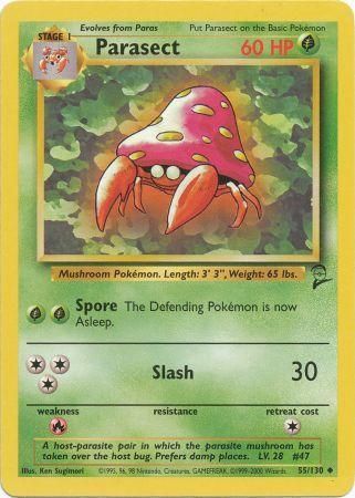 Base Set 2 - 055/130 - Parasect