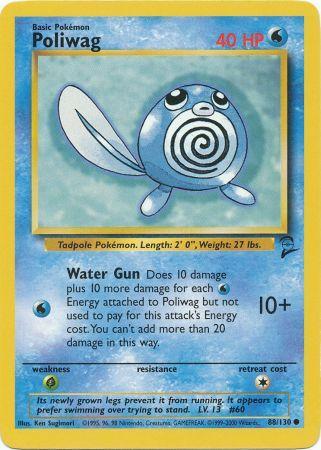 Base Set 2 - 088/130 - Poliwag