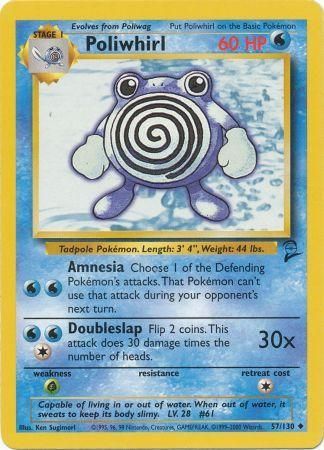 Base Set 2 - 057/130 - Poliwhirl