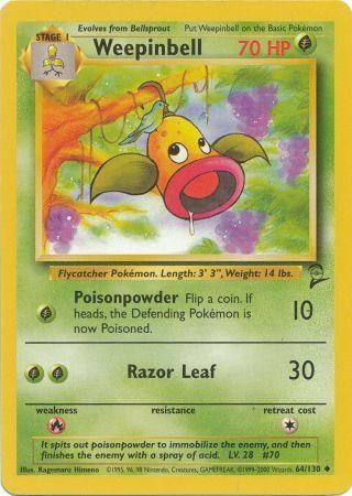 Base Set 2 - 064/130 - Weepinbell