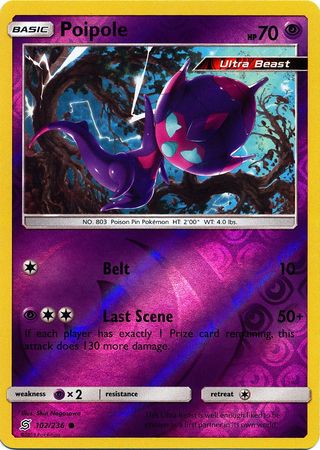Unified Minds - 102/236 - Poipole - Reverse Holo
