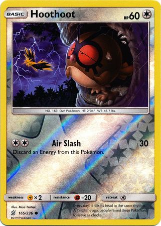 Unified Minds - 165/236 - Hoothoot - Reverse Holo
