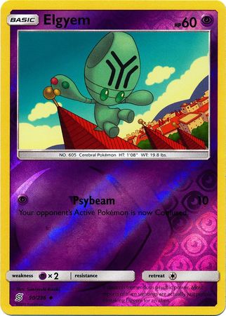 Unified Minds - 090/236 - Elgyem - Reverse Holo