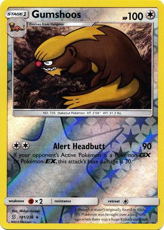 Unified Minds - 181/236 - Gumshoos - Reverse Holo