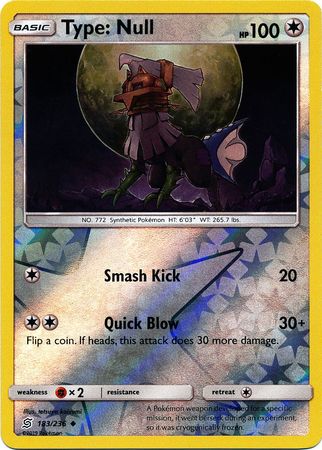 Unified Minds - 183/236 - Type: Null - Reverse Holo