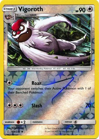 Unified Minds - 169/236 - Vigoroth - Reverse Holo